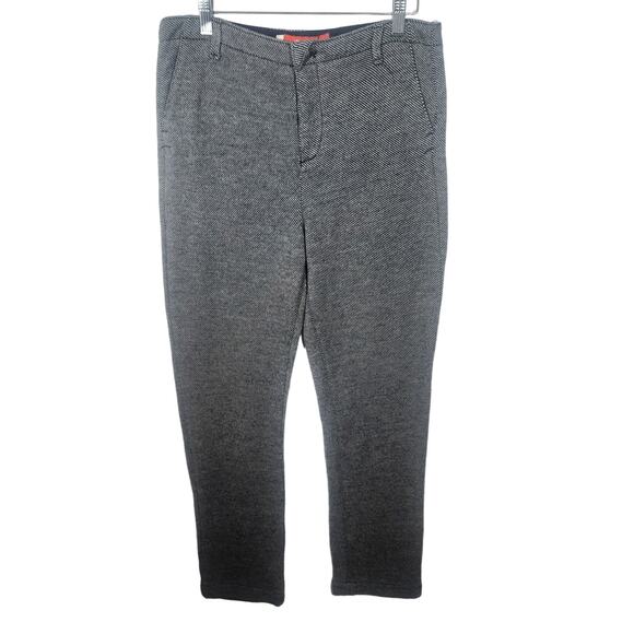 CARTONNIER sz 29 navy blue wool blend flat front pants Anthropologie - Picture 1 of 9